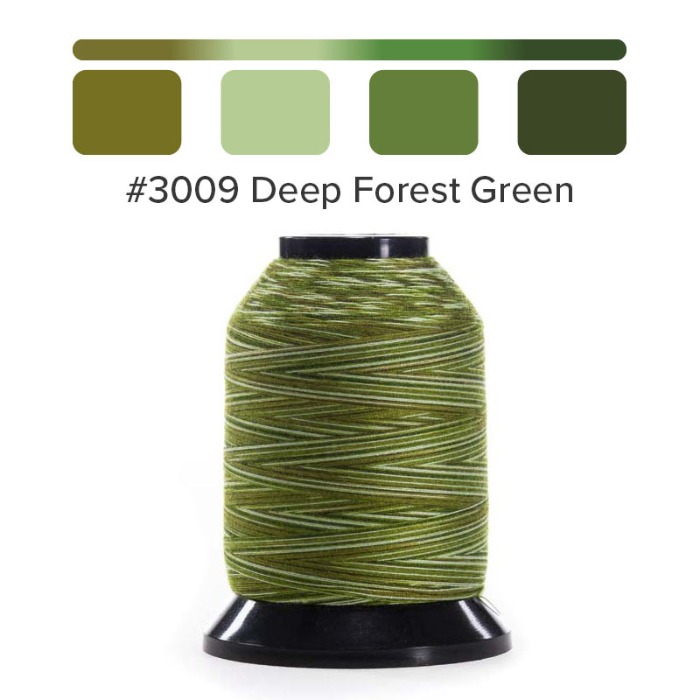 재봉실 퀼팅실 3009- Deep Forest Green (혼합 색)