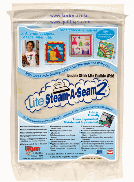 웜 휘저블웹 라이트  (Warm Steam A Seam 2) - 9″ x 12″ (22.9 x x30.5cm) 5417