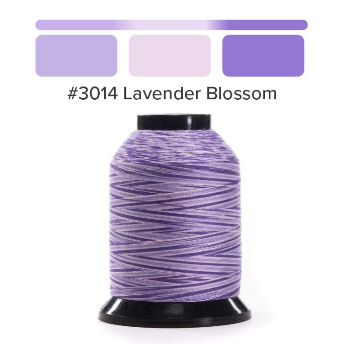 재봉실 퀼팅실 3014-Lavender Blossom (혼합 색)